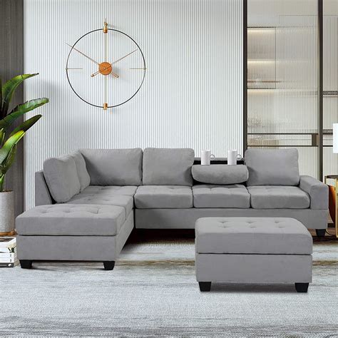 Grey l shaped sofa. Things To Know About Grey l shaped sofa. 