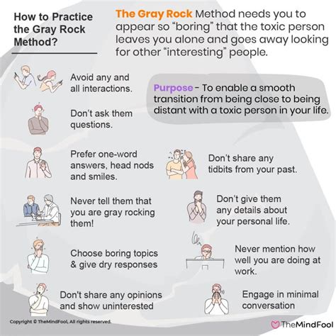 Grey rock method What it is and how to use it effectively