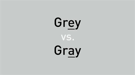 Grey vs. Gray: Which Is Correct? - msn.com