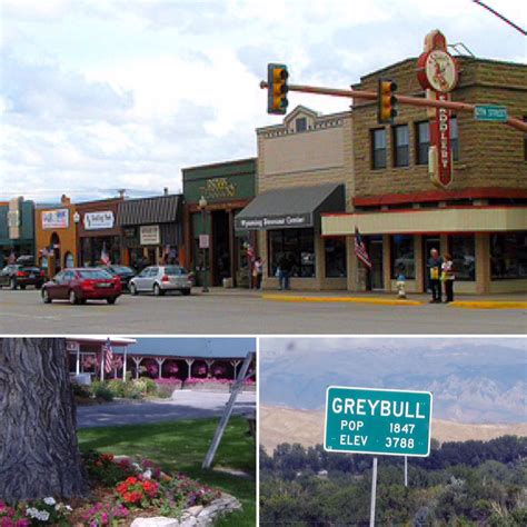 Greybull wyoming. We are a town of 1,847 in the middle of the Bighorn Basin in North-central WY. We have it all here in Big Horn County… friendly, helpful people. wide … 