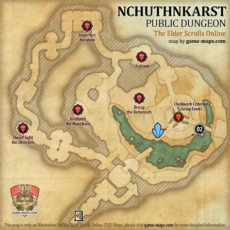 Greymoor public dungeon nchuthnkarst boss map : r …