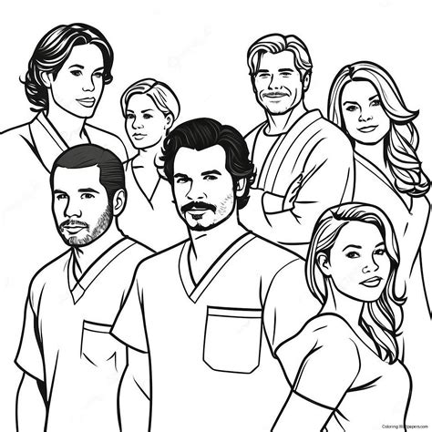 Greys Anatomy Coloring Book