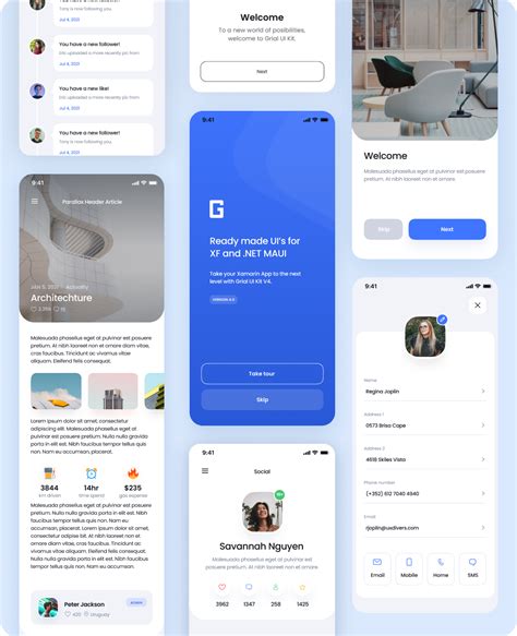 Grial Ui Kit Building Beautiful Xamarin Forms Apps Faster Xamarin Blog