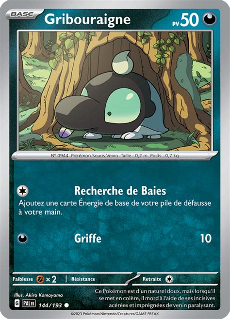 Gribouraigne - Pokémon Écarlate / Violet - #202 - Gamosaurus