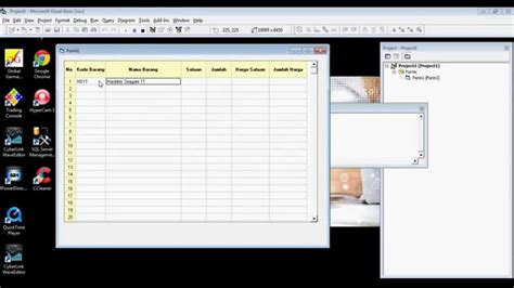 Grid control in vb6.  Such methods include devising special data entry screens...