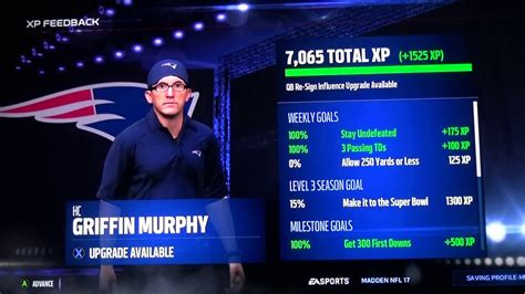 Griffin murphy madden. By default, this should be C:\Users\Owner\Documents\Madden NFL 20\settings - All wins/losses forced (And the Cardinals/Lions week 1 tie) ... *The following coaches have been added to their new teams Bill Belichick to the NEW ENGLAND PATRIOTS (instead of Griffin Murphy) ... 