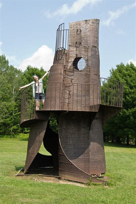 Griffis Sculpture Park Visitor