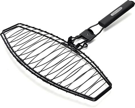 GrillPro 21015 Detachable Handle Fish Basket