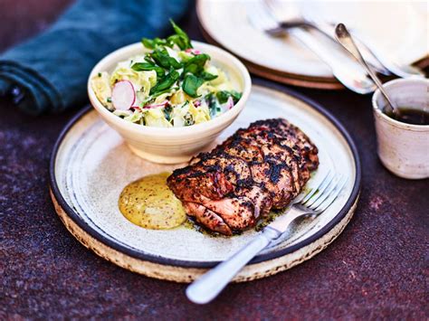 Grillad lammrostbiff med.