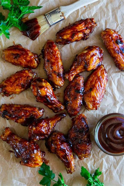 Grilled BBQ Wings Recipe - Simply Recipes