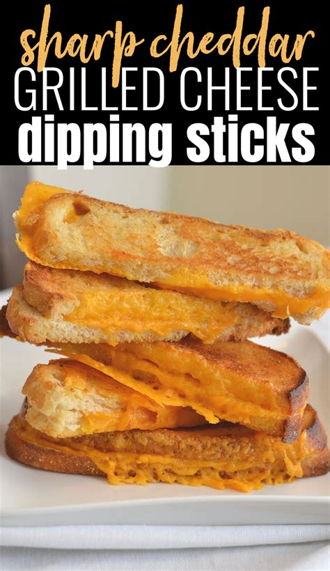 Grilled Cheese Sticks