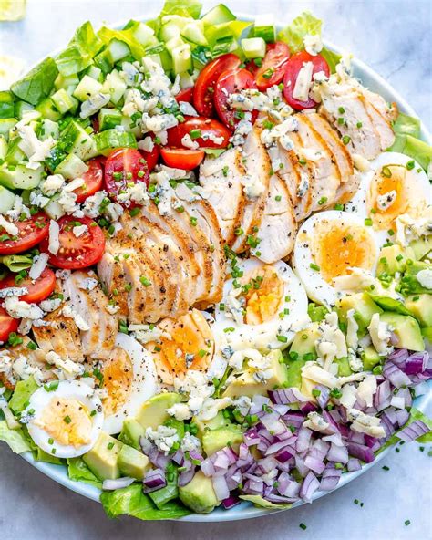 Grilled Chicken with Cobb Salad Recipe - Food …