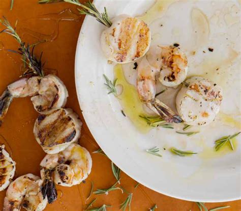 Grilled Shrimp and Scallop Skewers Recipes Fustini