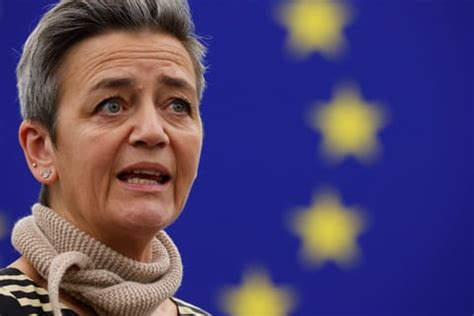 Grilled by lawmakers, Vestager defends chief economist appointment