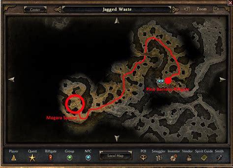 Where is Jagged Waste in Grim Dawn?How do I get to Jagged Was