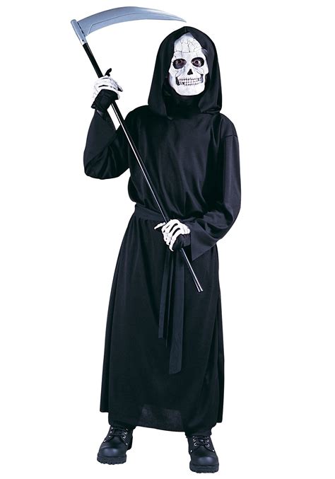 Grim reaper costume kid. Things To Know About Grim reaper costume kid. 