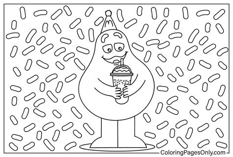 Grimace Coloring Pages