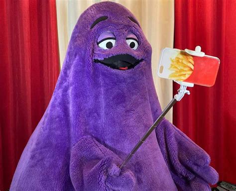 Grimace mcdonald. McDonald's is celebrating Grimace's birthday with the release of the new Grimace's Birthday Meal, and a new Grimace Shake! Available for $13.50 this meal off... 