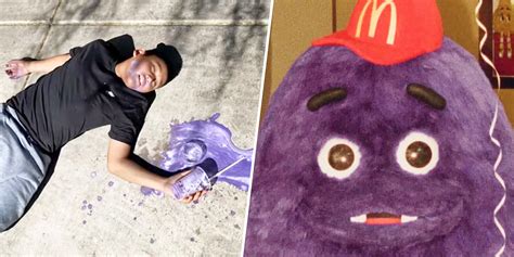 Grimace shake syndrome. The Grimace shake was released in June 2023 in honour of the 52nd birthday of Grimace – McDonald’s purple mascot. 