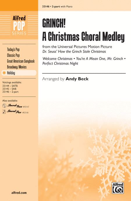 Grinch! A Christmas Choral Medley - Sheet Music Plus