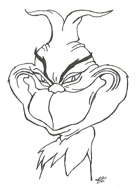 Grinch Coloring Page Color Pages Face Coloring Sheet Coloring Pages