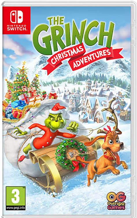 Grinch switch game. With colorful visuals inspired by Dr. Seuss’s original illustrations, local multiplayer fun with up to two players controlling the Grinch and Max, and controls and puzzles designed for younger players, The Grinch: Christmas Adventures is a fun new way to enjoy the classic Christmas tale. •HAVE AWFULLY GOOD FUN – Sneak and steal presents ... 
