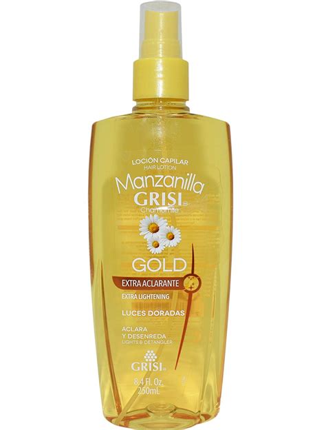 Grisi Manzanilla Hair Lightener Lotion ingredients (Explained)