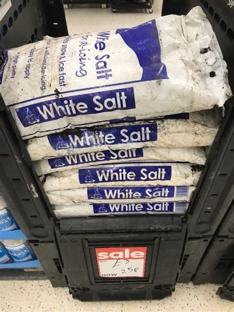 Gritting Salt - Instore Asda Should Be Nationwide - LatestDeals.co.uk