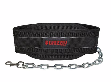 Grizzly Nylon Dip Belt – Physique Fitness Stores