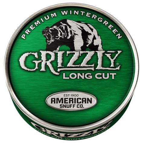 Grizzly chewing tobacco. Grizzly Fine Cut Regular. 2. Skoal Long Cut Regular 3. Copenhagen Long Cut 4. Kodiak Wintergreen 5. Skoal Bandits Mint 6. Hawken Wintergreen ... chewing tobacco costs about $3 a pouch, so 1 pouch each day costs more . than $1,000 a year. The cost adds up. Think about all the things you could 