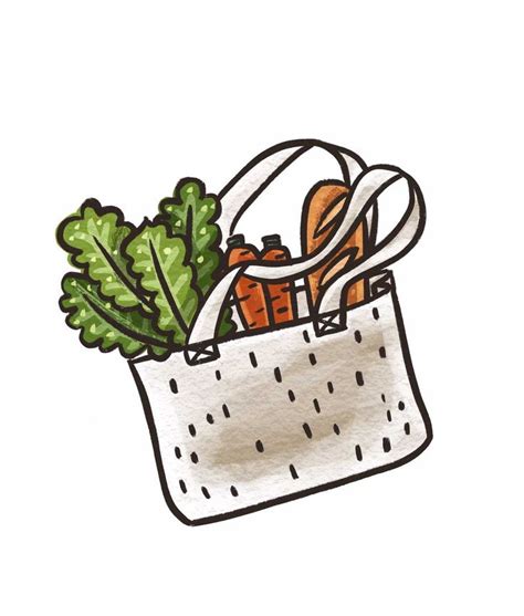 Grocery Bag Drawing