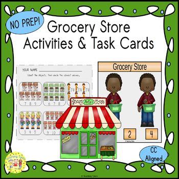 Grocery Store Task Boxes Teaching Resources TPT