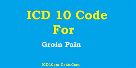 Groin pain icd 10. Things To Know About Groin pain icd 10. 