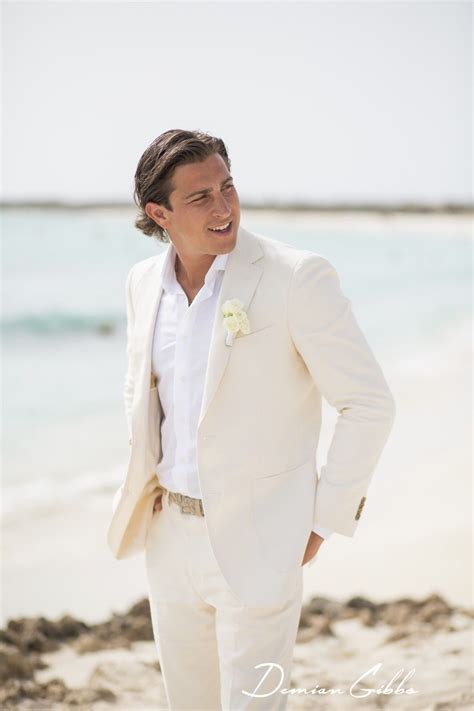 Groom Outfit For Beach Wedding