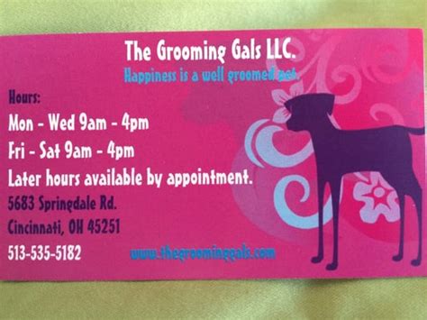 Grooming Gals - Cincinnati, OH 45247 - Yellow Pages