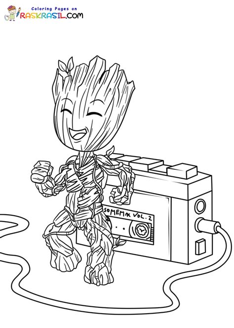 Groot Coloring