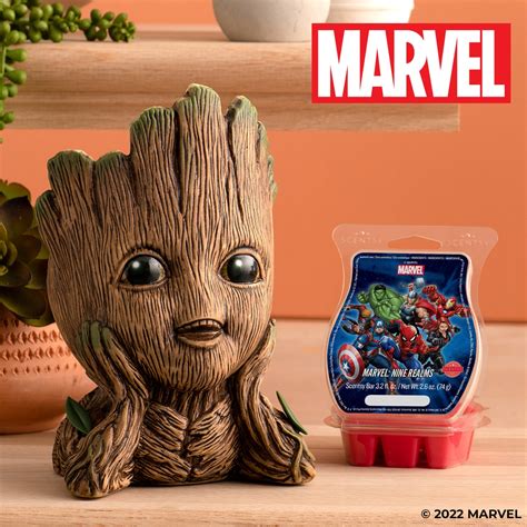 Groot Scentsy Candle Warmer - Marvel Products by Scentsy