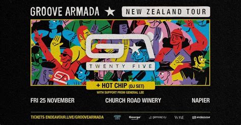 Groove Armada - Church Road Winery, Napier - Fri, 25 …