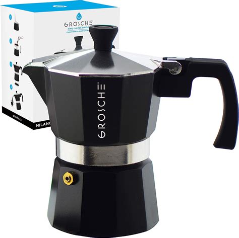 Grosche Milano Stovetop Espresso Maker & Reviews Wayfair