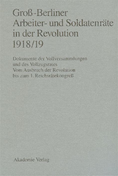 Gross berliner arbeiter  und soldatenräte in der revolution 1818/1919. - Kaiser, teufel und scholaren. kleine geschichten aus dem mittelalter. (lernmaterialien).