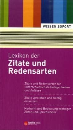 Grosses handbuch der zitate, sprichwörter und redensarten. - Akai vs g705 711 712 717 repair manual.