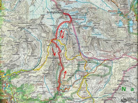 Grossglockner karta
