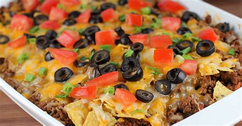 Ground Beef and Refried Beans Casserole Recipes - Yummly