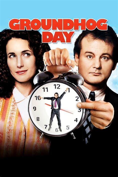 Ground hogs day movie. Bill Murray is at his wry, wisecracking best in this riotous romantic comedy about a weatherman caught in a personal time warp on the worst day of his life. Teamed with a relentlessly cheerful producer (Andie MacDowell) and a smart-aleck cameraman (Chris Elliott), TV weatherman Phil Connors (Bill Murray) is sent to Punxsutawney, … 