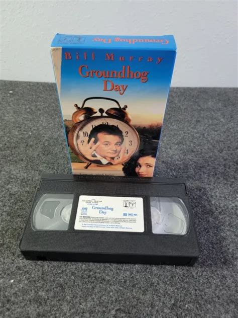 Groundhog Day VHS Bill Murray Movie Full Screen Video Tape …