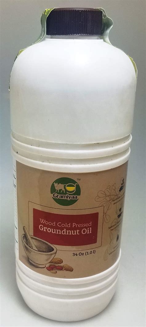 Groundnut Oil Wood Cold Pressed – Gramiyaa