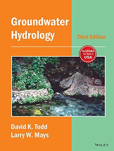 Groundwater hydrology solution manual todd mays. - Stata multivariate statistics reference manual by statacorp lp.