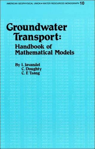 Groundwater transport handbook of mathematical models water resources monograph. - 2003 k1200rs manuale di servizio gratuito.