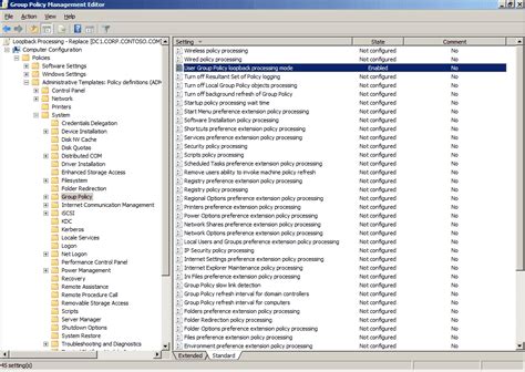 Group Policy Loopback Processing – Part 1: Usage scenarios