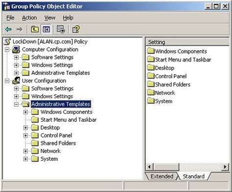 Group Policy Templates
